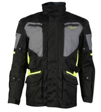 Veste Moto D'Hiver Imperméable Avec Protections 4 Saisons