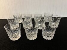 11 verres à whisky modèle Tarn en cristal de Saint Louis (prix à la pièce)