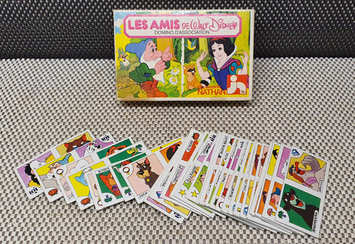 Ancien jeux disney - domino, les