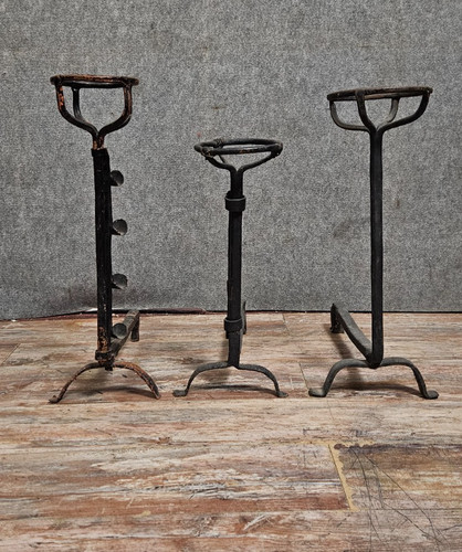 Ensemble trois hâtiers ou - ensemble, de