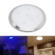 Ø8,5" Plafonnier LED 12v Camping Car Ultra Plat Rond Lampes de Plafond Dimmable