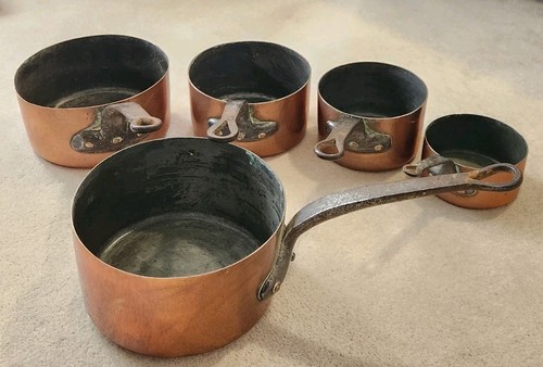 Lot casseroles anciennes - lot,