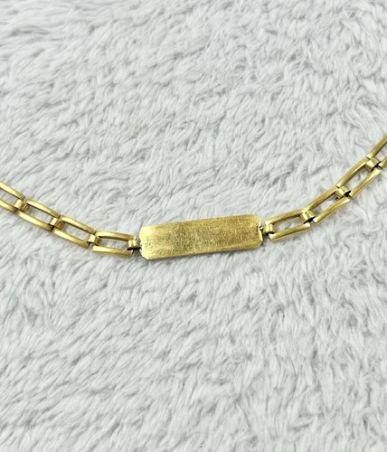 Beau bracelet gourmette - /,