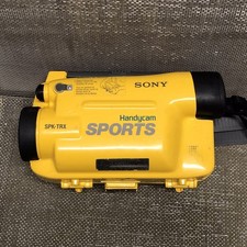 SONY SPK-TRX2 Handycam Sports Genuine Underwater Waterproof Camera Case Yellow.