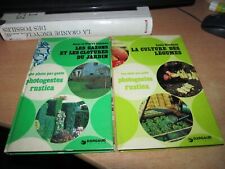 LOT LIVRES LA CULTURE DES LEGUMES et LES GAZON ET CLOTURES DE JARDIN - 1973/1975