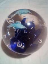 SULFURE PRESSE PAPIER 2 DAUPHINS