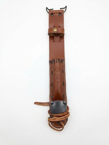Wwii leather scabbard - m6,