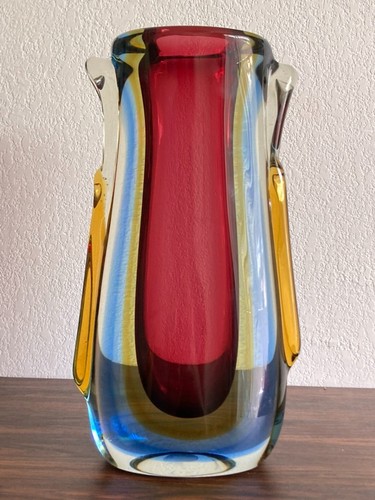 Vase verre murano vintage - verre,