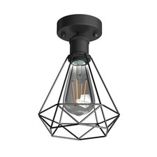 Plafonnier vintage RETRA noir