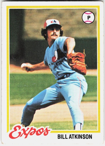 1978 topps bill atkinson - 1978,