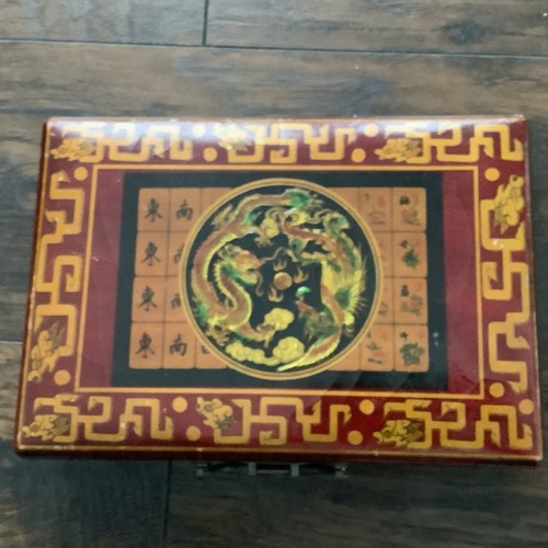 Mah jongg complete game set - mah-jongg,