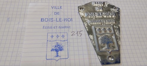 Matrice tampon blason - matrice, armoirie