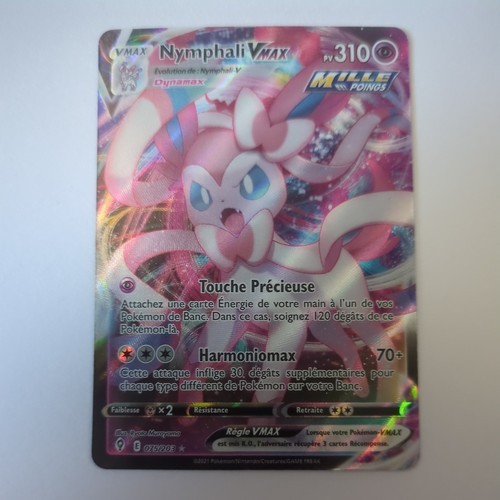 Carte pokémon nymphali vmax - pokémon,