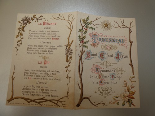 Image pieuse double trousseau