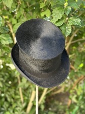 Chapeau Haut-de-Forme Vintage en Poil De Taupe – The Sport, Paris