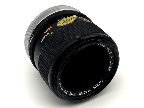 Objectif analogue canon - analogue, fd