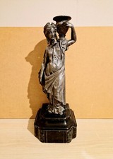 Statue / Bougeoir en Plâtre