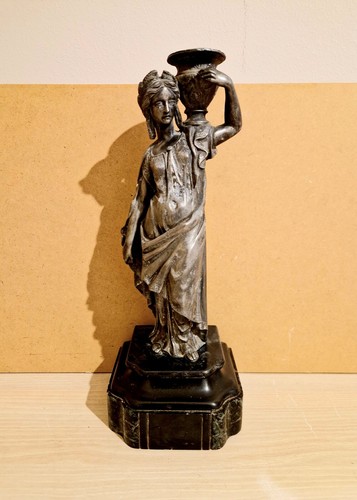 Statue bougeoir en - statue,