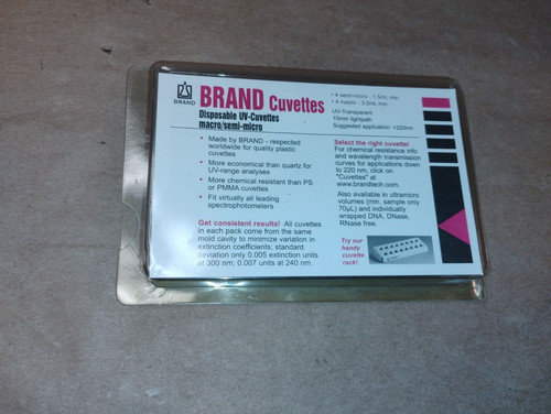 Brand cuvettes disposable - 7,,