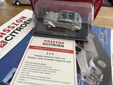 Atlas Passion Citroën 2cv 1949 1/43 Avec Fascicule ( Norev Dinky Solido Corgi )