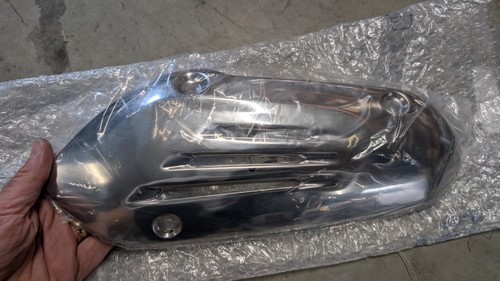 Protection echappement chrome - echappement,