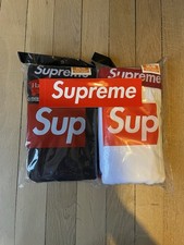 Lot de 2 Boxer / Caleçon Supreme 1 blanc et  1 noir en Size M (voir description)