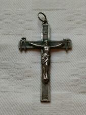 Bijou ancien : pendentif , croix de la passion , religieux , Christ.