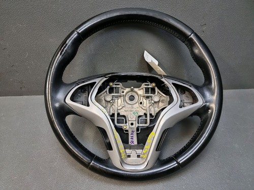 Volant direction cuir alu - direction,