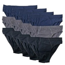 Lot de 12 slips homme coton