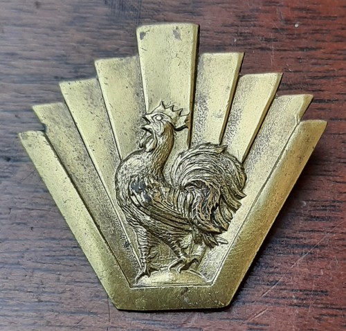 Insigne 1943 cef - italie, coq