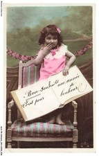 AUAP9-0658-ENFANTS - Fillette et livre