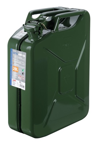Bidon essence métal - en,