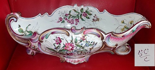 Immense jardiniere faience - en,