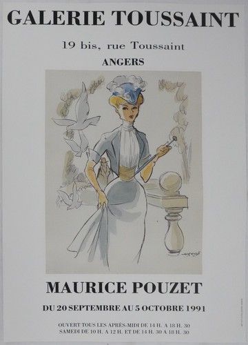 Affiche art maurice pouzet - d'art],