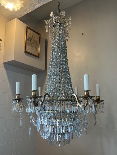 Grand lustre montgolfière - lustre,