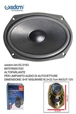 X Haut-Parleur Ovale Auto 6x9"