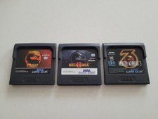 Lot De 3 Jeux Sega Game Gear Mortal Kombat 1 2 3