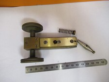 Antique Bausch Lomb Étape Laiton Assemblage Microscope Pièce Comme sur la Photo