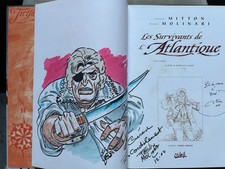 MITTON LES SURVIVANTS DE L'ATLANTIQUE TOME 6 EO EN ÉTAT NEUF AVEC DÉDICACE