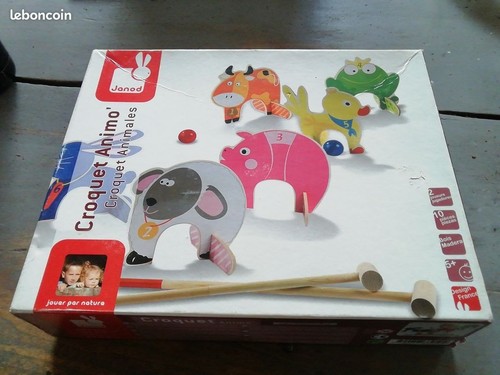 Jeu croquet animo janod - jeu,