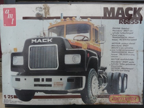 Maquette camion amt - camion, 1/25