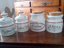 lot de 4 pièces porcelaine