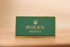 Plaque Rolex -Deepsea