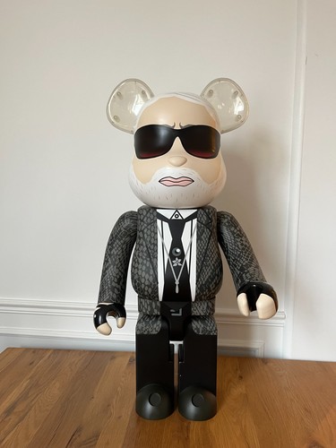 Bearbrick 1000 karl lagerfeld - bearbrick, 1000%