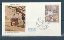 enveloppe 1er jour  tableau  Seurat  le cirque  75  Paris   1969