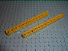 2 LEGO TECHNIC Yellow beam 13