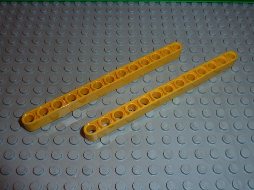 Lego technic yellow beam 13 - 2,