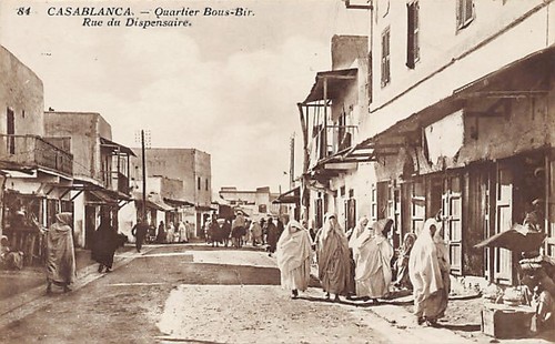 Maroc bousbir le quartier - maroc,