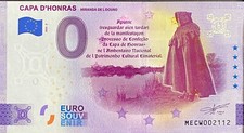 BILLET 0 EURO CAPA D'HONORAS PORTUGAL   2023 NUMERO DIVERS
