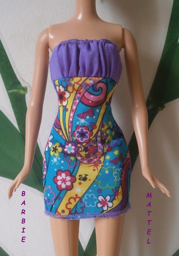 Robe barbie mattel tbe - barbie,